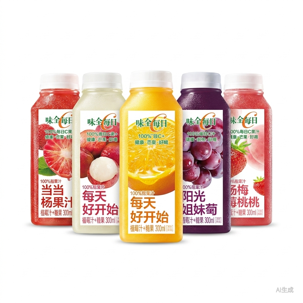 味全每日C纯果汁组合装